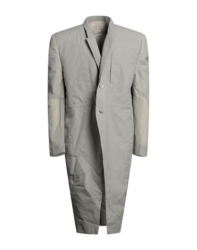 Rick Owens Man Overcoat & Trench Coat Beige Size 38 Polyamide In Gray