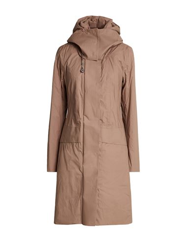 Peuterey Woman Puffer Light Brown Size 6 Cotton In Beige