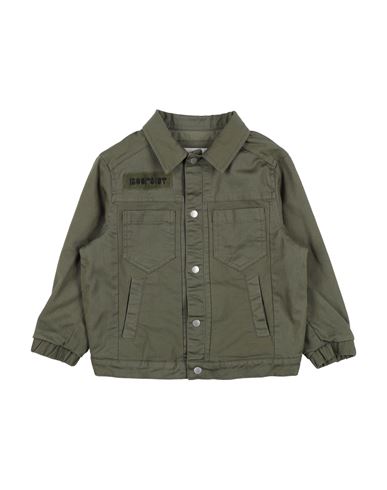 Shop Bonpoint Toddler Boy Jacket Military Green Size 4 Cotton, Elastane