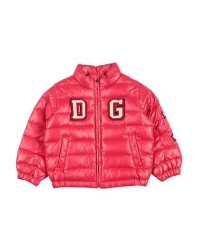 Shop Dolce & Gabbana Toddler Boy Puffer Red Size 5 Polyamide, Wool, Acrylic, Polyester