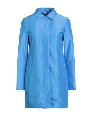 Moorer Woman Overcoat & Trench Coat Azure Size 12 Polyester