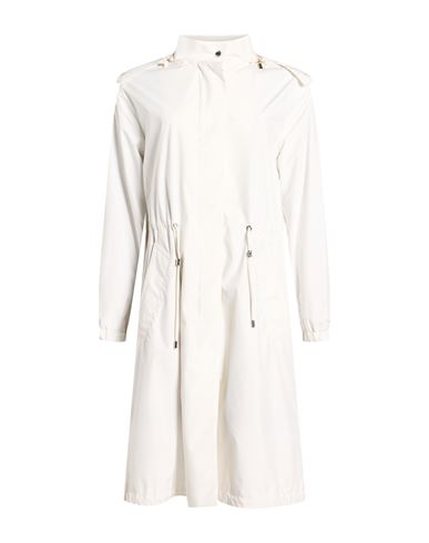 Moorer Woman Overcoat & Trench Coat White Size 4 Polyester