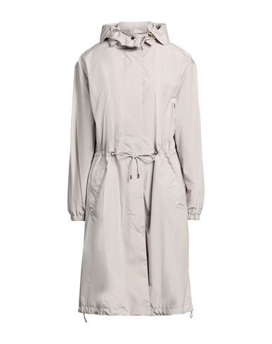 Moorer Woman Overcoat & Trench Coat Light Grey Size 12 Polyester In Grey