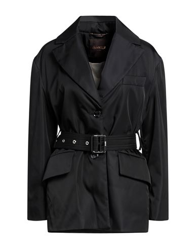 Moorer Woman Jacket Black Size 10 Polyamide In Black