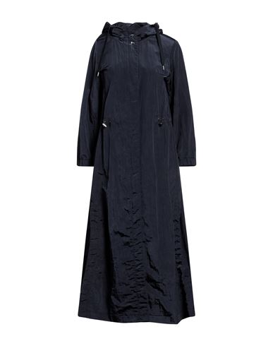 Herno Woman Overcoat & Trench Coat Navy Blue Size 10 Polyamide, Polyurethane