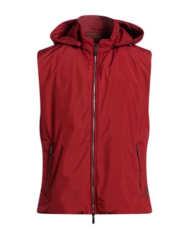 Moorer Man Vest Brick Size 40 Polyester In Pattern