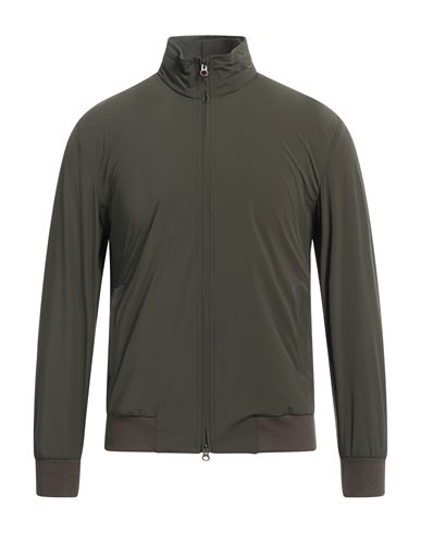Shop Kired Man Jacket Military Green Size 38 Polyamide, Elastane