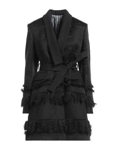 Shop Golden Goose Woman Coat Black Size S Polyester, Acrylic, Wool