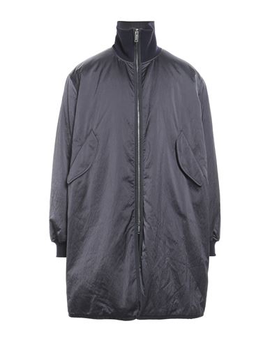 Shop Golden Goose Man Overcoat & Trench Coat Navy Blue Size M Polyamide
