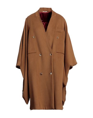 Golden Goose Woman Coat Brown Size S Virgin Wool, Cashmere