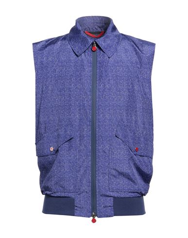 Shop Kiton Man Jacket Purple Size 46 Polyester
