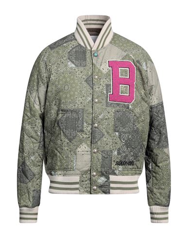 Shop Blast-off Man Jacket Military Green Size 42 Cotton