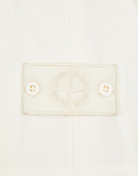 Stone island store jacket white badge