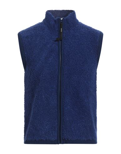 Shop Aspesi Man Jacket Blue Size 46 Acrylic, Polyamide, Viscose, Wool