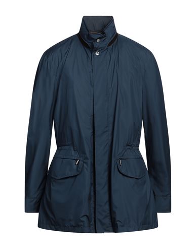 Moorer Man Jacket Navy Size 38 Polyester, Polyamide In Navy