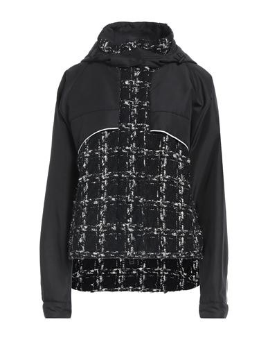 Shop Giambattista Valli Woman Jacket Black Size 4 Polyester, Wool, Cotton, Polyamide, Acrylic