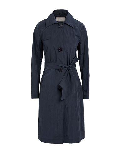 Herno Globe Woman Overcoat & Trench Coat Navy Size 10 Polyamide In Blue