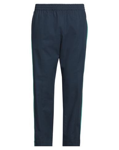 Kenzo Man Pants Navy Blue Size L Cotton
