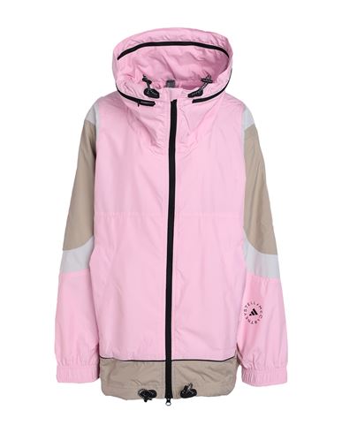 Shop Adidas By Stella Mccartney Asmc Woven Tt Woman Jacket Pink Size S Recycled Polyester
