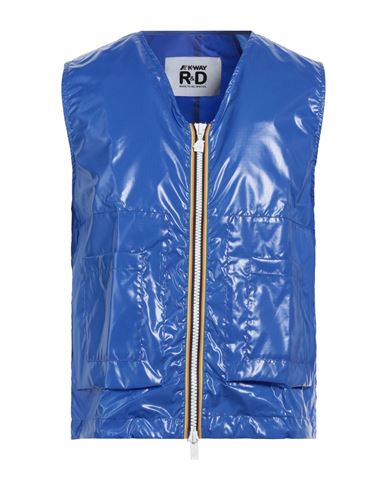 K-way Man Jacket Blue Size Xl Polyamide