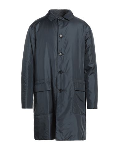 ASPESI ASPESI MAN OVERCOAT & TRENCH COAT NAVY SIZE XL POLYAMIDE 