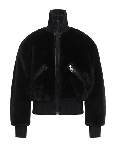 DOLCE&GABBANA Shearling- & Kunstfell Herren Schwarz 54 Herren