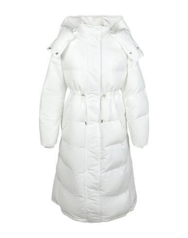 Alexander Mcqueen Quilted Puffer Jacket Woman Down Jacket White Size 10 Polyester