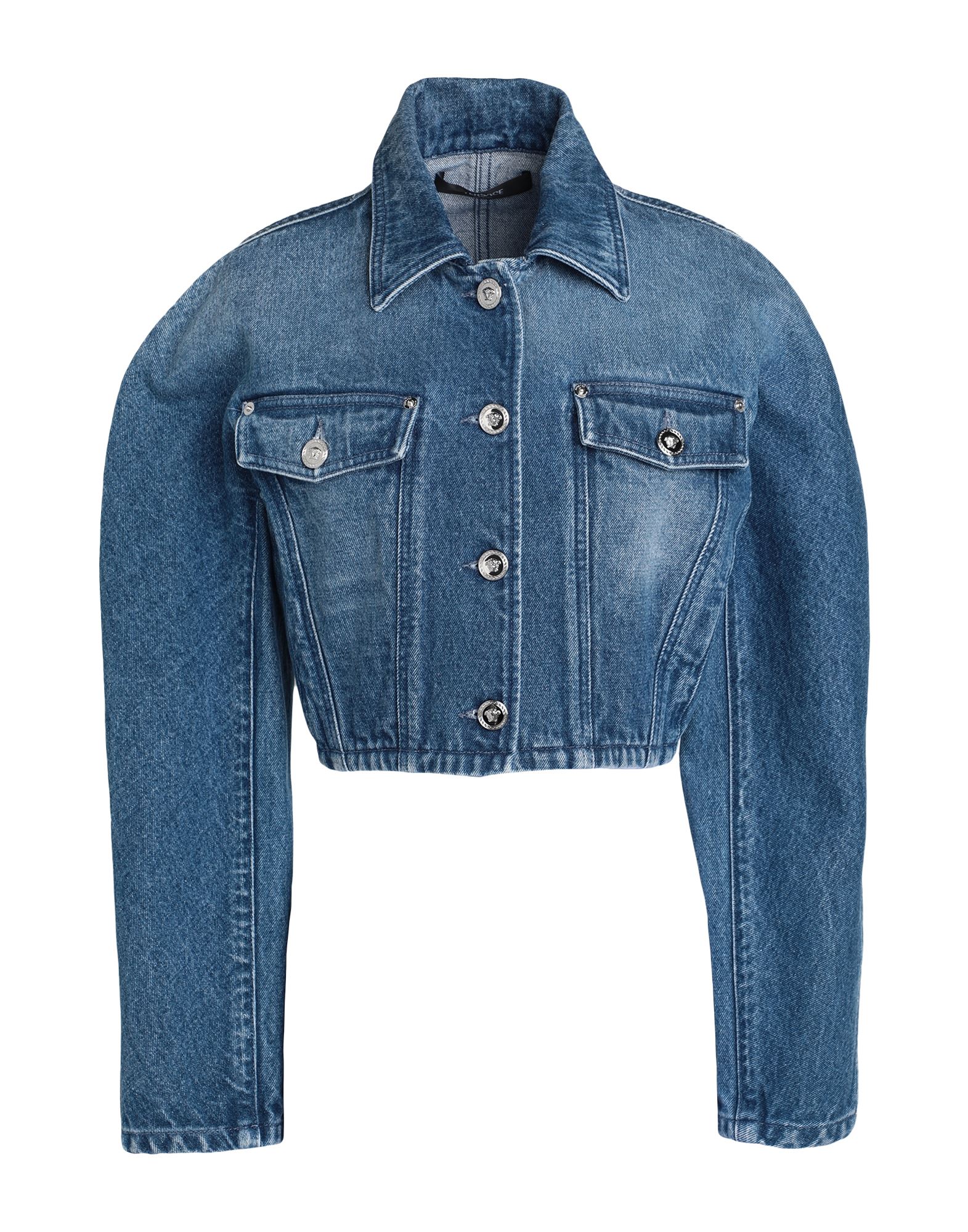 VERSACE VERSACE ΠΑΛΤΟ & ΤΖΑΚΕΤ Denim τζάκετ