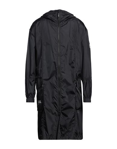 Moncler Genius 7 Moncler Fragment Hiroshi Fujiwara Man Overcoat & Trench Coat Black Size 4 Polyamide