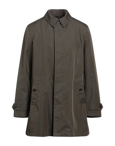 Sealup Man Overcoat & Trench Coat Military Green Size 44 Cotton, Polyamide In Green