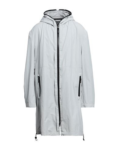 Shop Drykorn Man Overcoat & Trench Coat Light Grey Size 44 Polyamide, Cotton