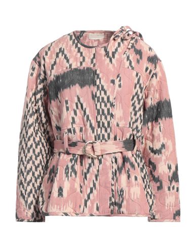 Ulla Johnson Woman Jacket Pastel Pink Size L Cotton