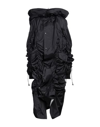 Junya Watanabe Woman Overcoat & Trench Coat Black Size S Nylon