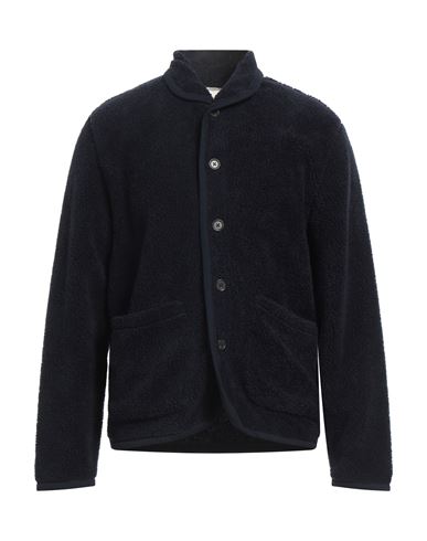 Shop Universal Works Man Jacket Midnight Blue Size Xxl Acrylic, Polyester, Cotton