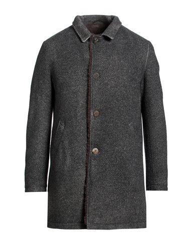 Gms-75 Man Coat Grey Size S Wool, Polyamide, Acrylic, Polyester, Mohair Wool In Gray