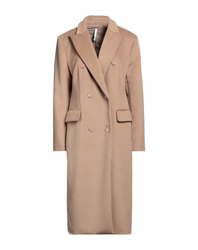Imperial Woman Coat Camel Size Xl Polyester, Viscose In Neutral