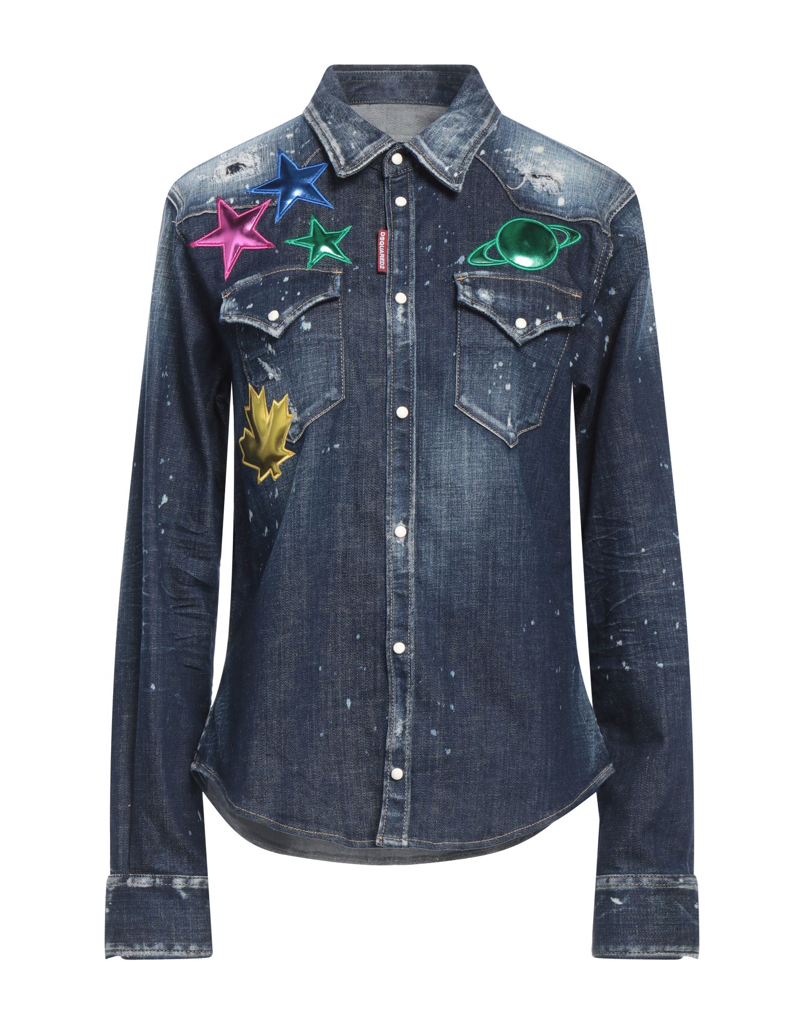 DSQUARED2 DSQUARED2 ΜΠΛΟΥΖΑΚΙΑ Πουκάμισο denim