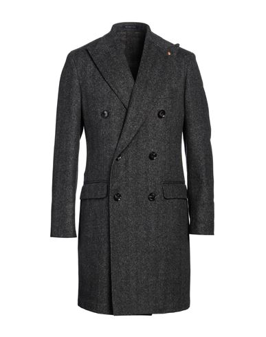 Sartoria Latorre Man Coat Steel Grey Size 42 Wool, Polyester, Cashmere