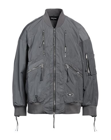 Shop Dsquared2 Man Jacket Grey Size 38 Polyester
