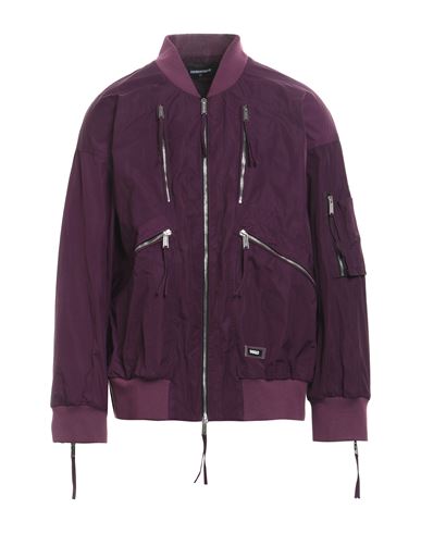 Shop Dsquared2 Man Jacket Purple Size 38 Polyester