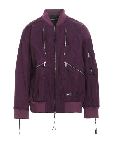 Dsquared2 Man Jacket Purple Size 38 Polyester In Purple