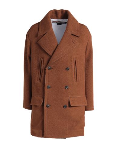 Andersson Bell Man Coat Brown Size L Wool, Mohair Wool, Alpaca Wool
