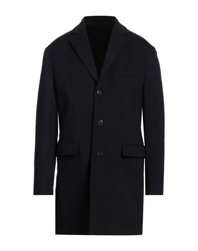 Brian Dales Man Coat Light Blue Size 42 Wool, Polyamide