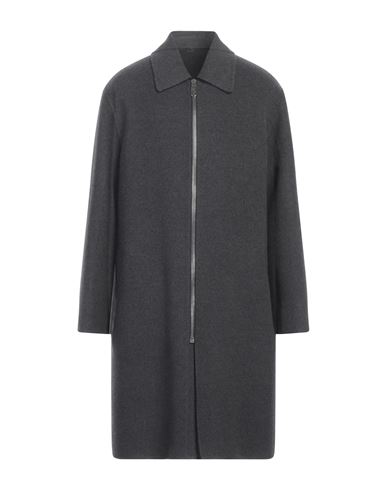 Fendi Man Coat Lead Size 42 Cashmere In Black