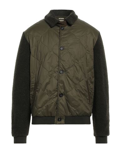 Massimo Alba Man Jacket Military Green Size L Polyester, Wool, Polyamide, Cotton