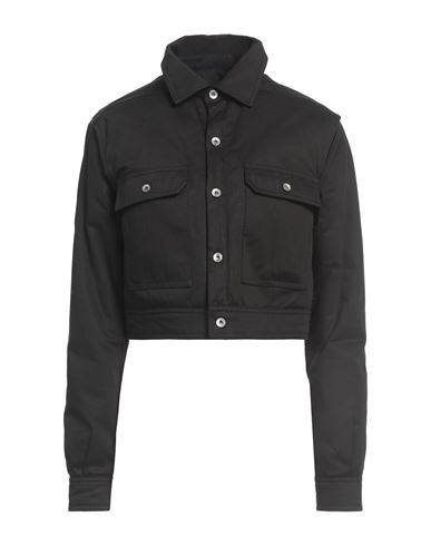 Rick Owens Drkshdw Drkshdw By Rick Owens Woman Jacket Black Size S Cotton