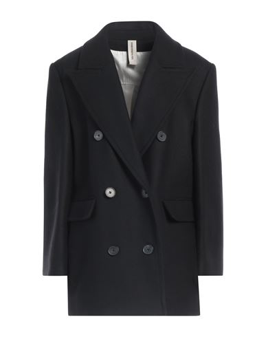 Shop Drykorn Woman Coat Black Size 3 Virgin Wool, Polyamide