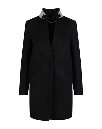 Stella Mccartney Fleur Felt-collar Wool Coat Woman Coat Black Size 4-6 Wool
