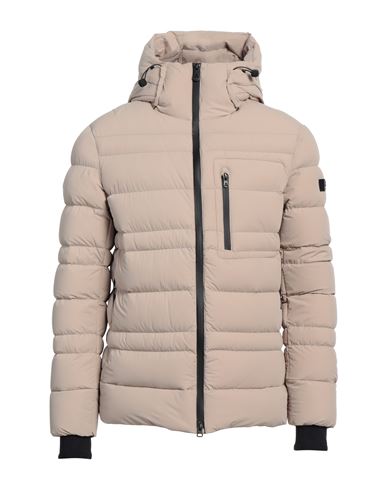 Peuterey Man Puffer Beige Size 3xl Polyamide, Elastane