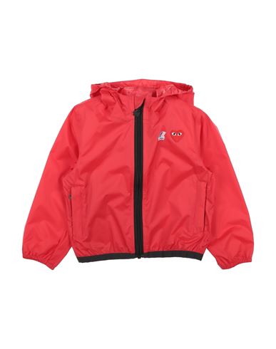 Comme Des Garcons Play X K-way Comme Des Garçons Play X K-way Toddler Boy Jacket Red Size 6 Polyamide In Red